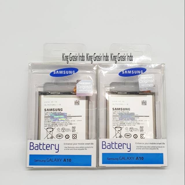 dc88 - Baterai Batre Samsung Galaxy A10 EB-BA750ABU Original SEIN 100% Battery