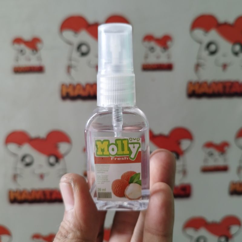 MOLLY FRESH PARFUME LECCI 30ML UNTUK HAMSTER/GERBIL/SUGAR GLIDER