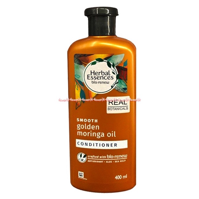 Herbal Essence Bio Renew 400ml Conditioner Real Botanical Smooth Golden Moringa Oil Kondisioner Herbalessence