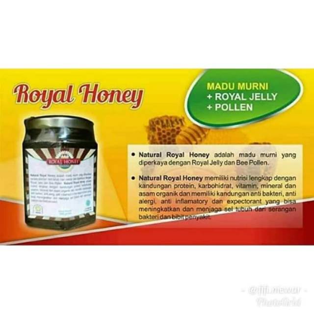 

Natural royal honey