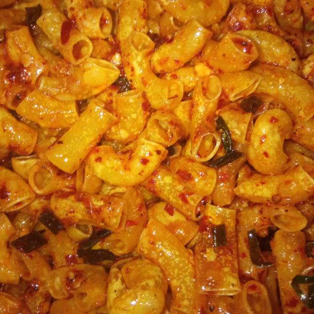 

Makaroni cikruh pedas/makaroni pedas