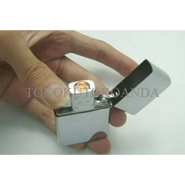 MANCIS / KOREK API UNIK USB ZIPPO STAINLESS