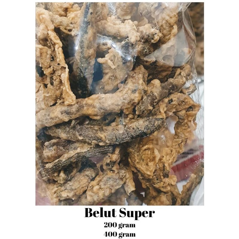 

Kripik Belut Super 200 gram/ 400 gram/ Belut Kiloan/Snack