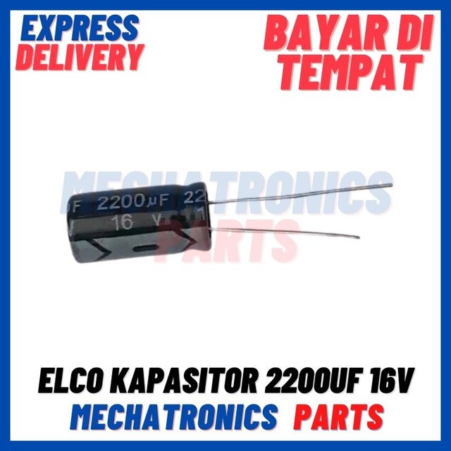 [PAS-9412] ELCO KAPASITOR 2200UF 16V