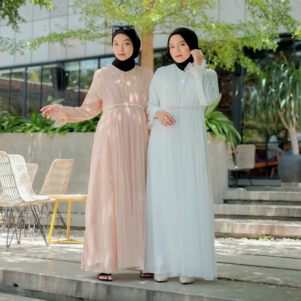 JASMINA DRESS / SILMI DRESS PESTA / DRESS KONDANGAN BUSUI / DRESS BRUKAT / GAMIS KONDANGAN / GAMIS BRUKAT