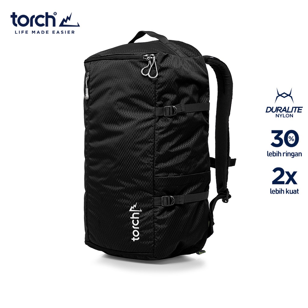 Torch Travel Backpack Saitama 40 Liter - Black