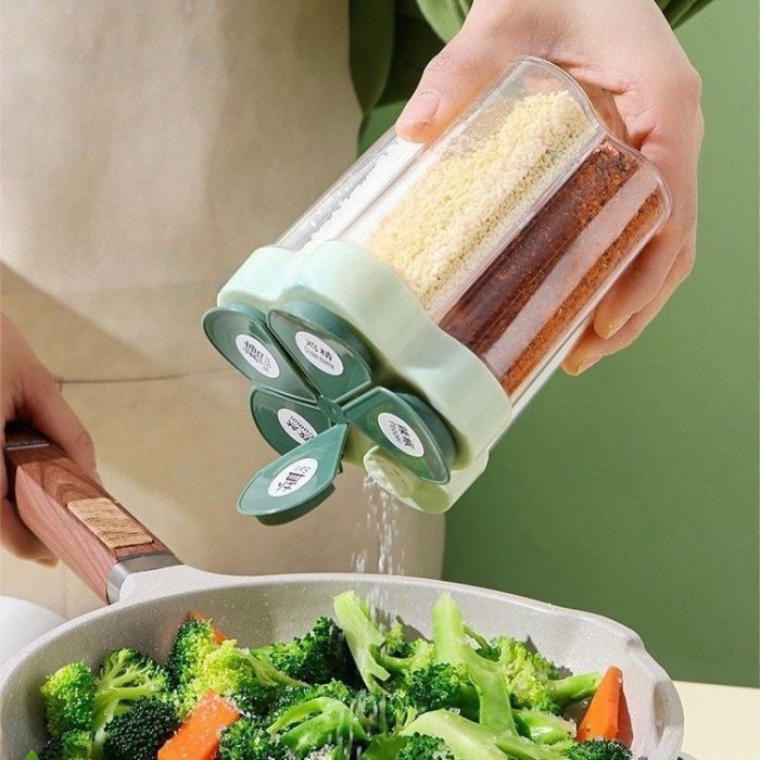 TEMPAT BUMBU 5IN1 TABUR / TEMPAT BUMBU 5 SEKAT BUNGA / KOTAK BUMBU