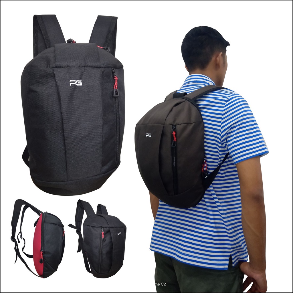 Tas Ransel Punggung Daily Bagpack Untuk Pria Wanita Unisex Cocok Untuk Tas Olahraga Dan Sehari Hari - PG - 8811