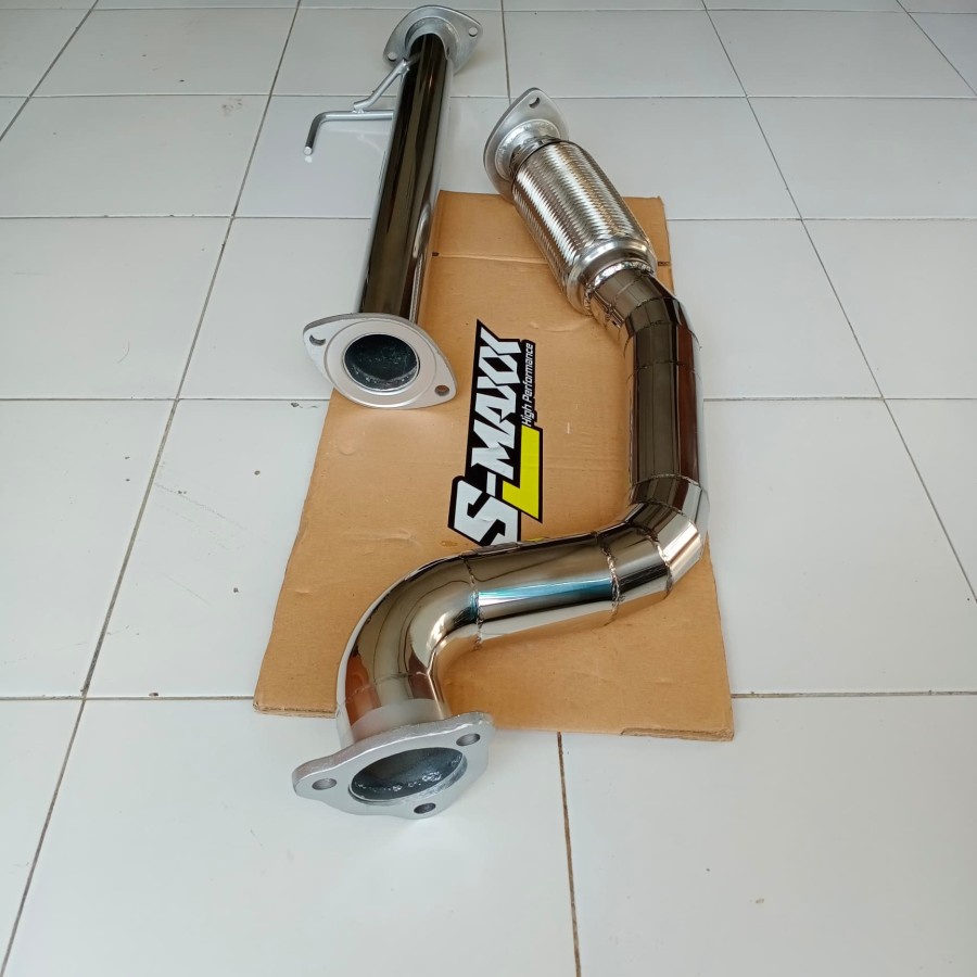 Downpipe Frontpipe Mobil Toyota Fortuner VNT Turbo Untuk Mobil