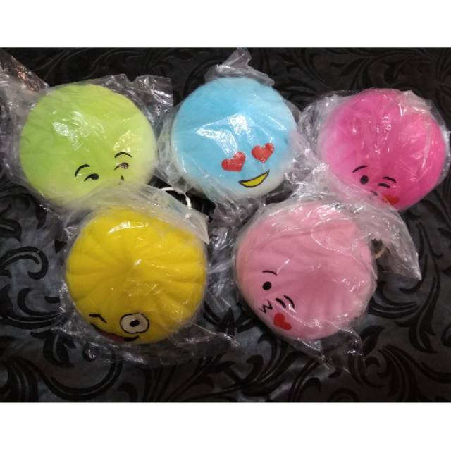 

Squisy murah ... Bakpau warna -warni