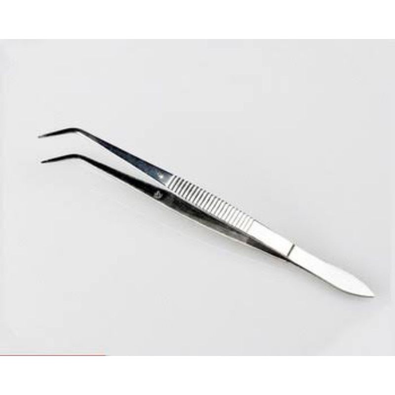 Pinset ortho behel tweezer dental gigi penjepit jepitan jepit stainless steel