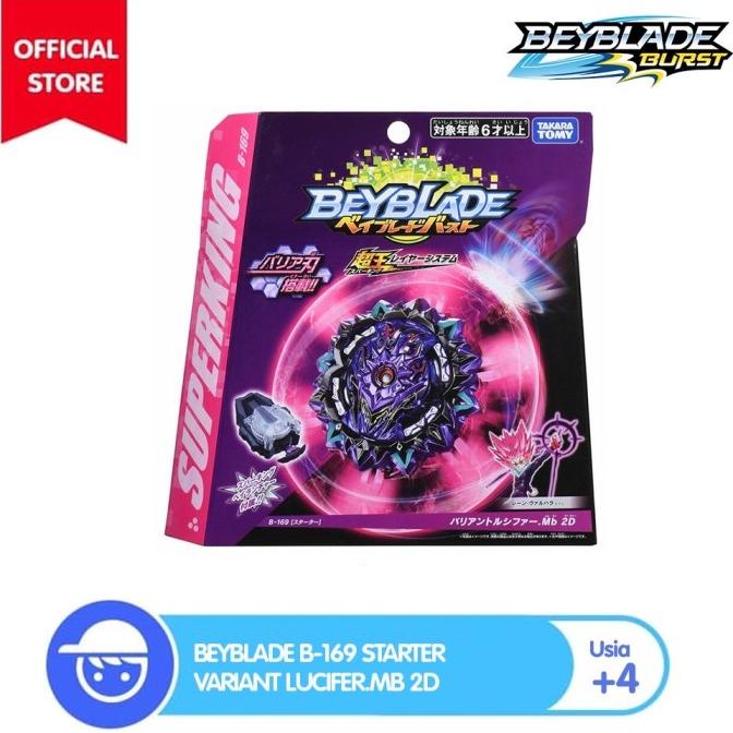 Beyblade Burst Superking B-169 Starter Variant Lucifer.Mb 2D T