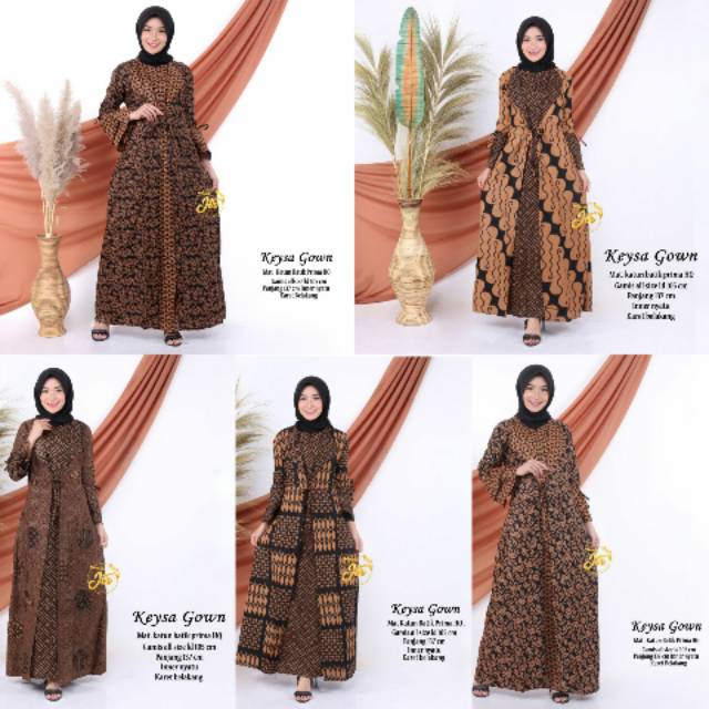 MS GAMIS BATIK SRIWEDARI MAXI SUPER ALL SIZE