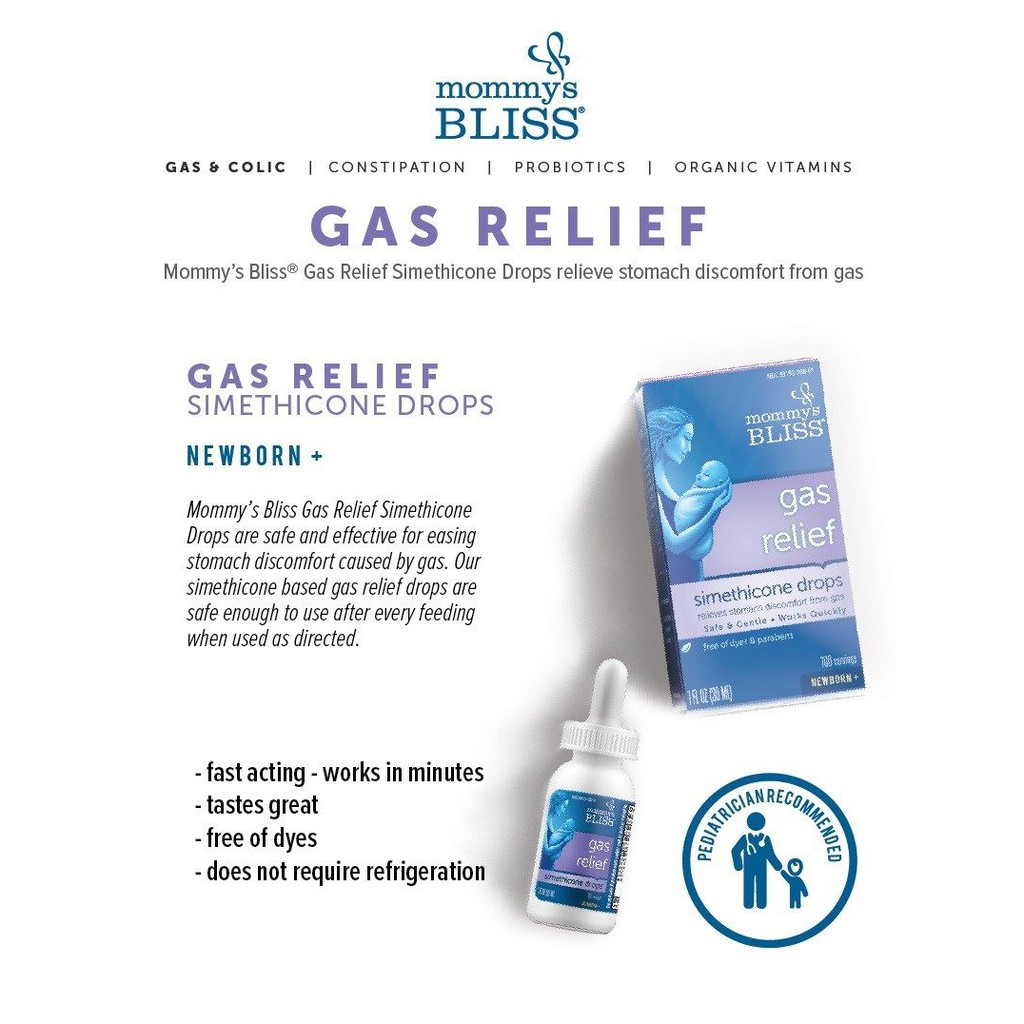 mommy's bliss gas drops
