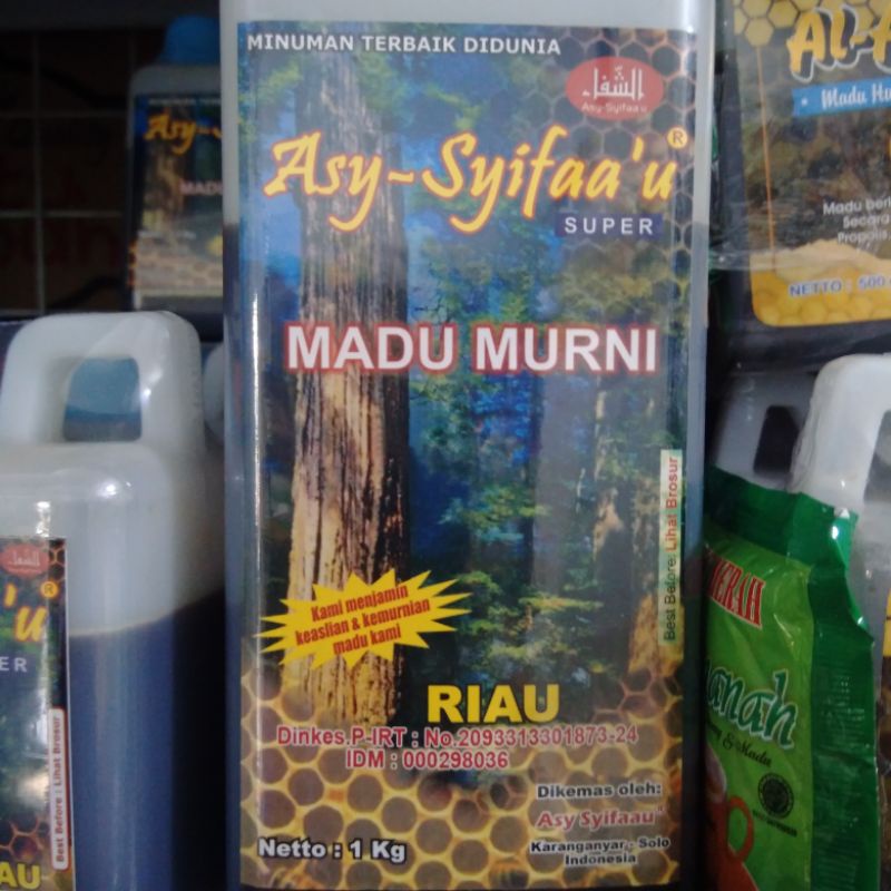 

madu hutan riau sumatera asli murni 1kg