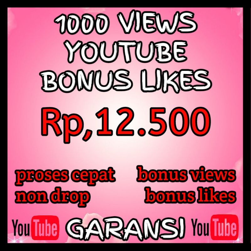 Views Youtube Murah bergaransi
