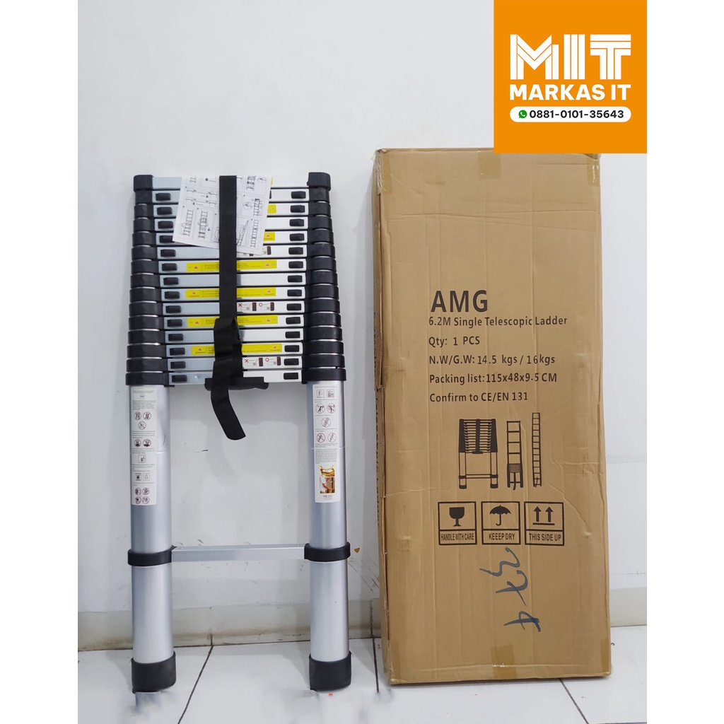 AMG Tangga Single Telescopic 6.2m