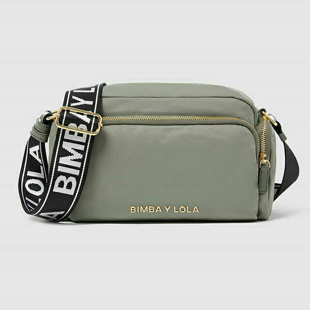 Tas Bimba Y Lola Crossbody Khaki Black Original