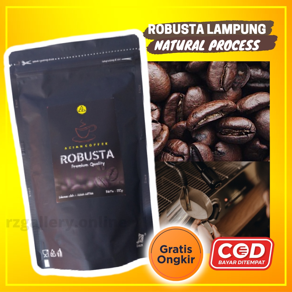 

Kopi Bubuk Robusta Original Murni Asli Lampung Barat Liwa 200 gram