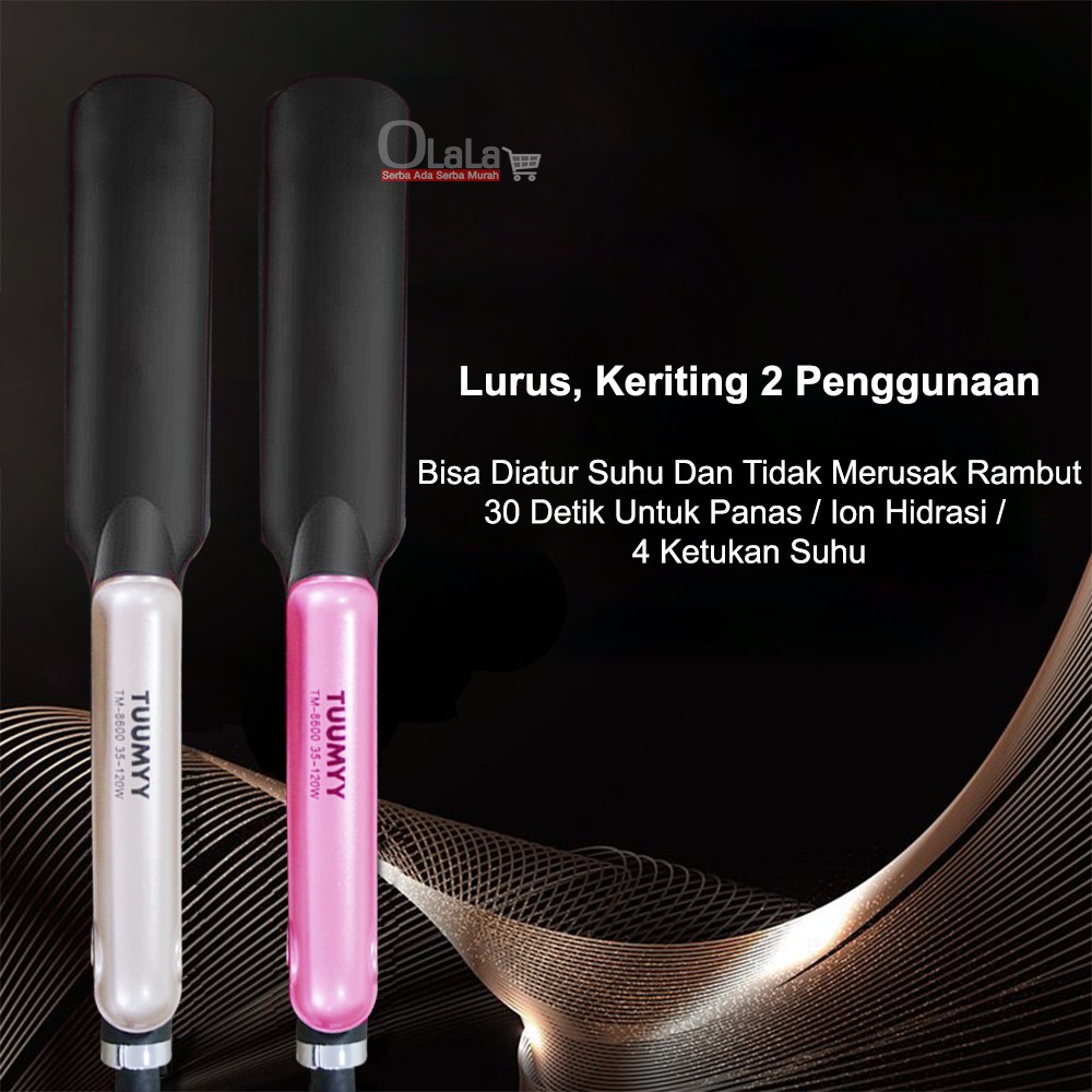 CATOKAN TUUMYY 2IN1 CURLY&amp; STRAIGHT TM-8600