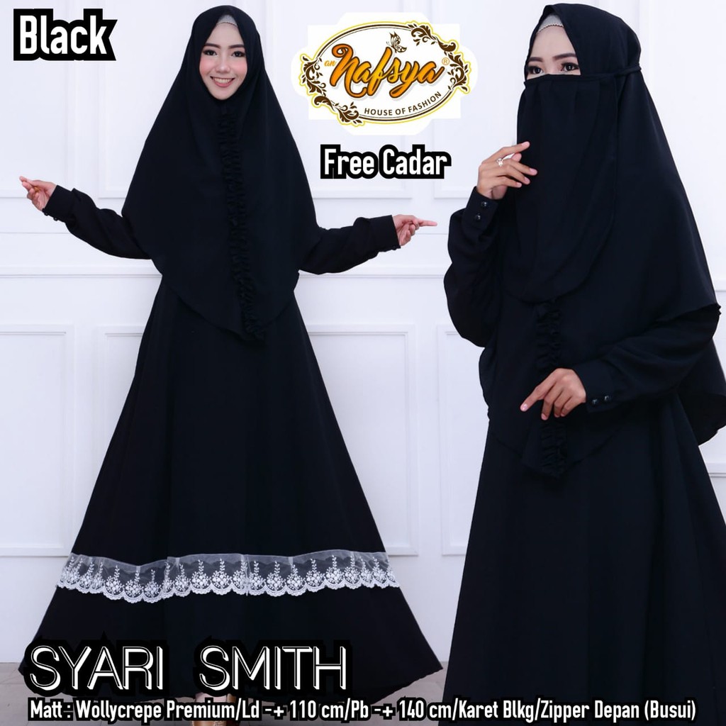 Gamis Dress Syari Smith Ori Nafsya
