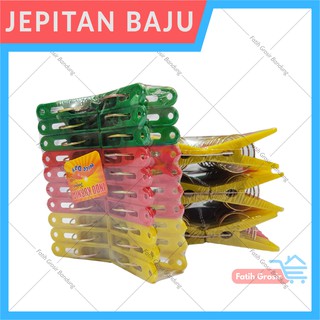 Jepitan Baju  Jemuran  Plastik  Isi 20 Pcs Shopee Indonesia