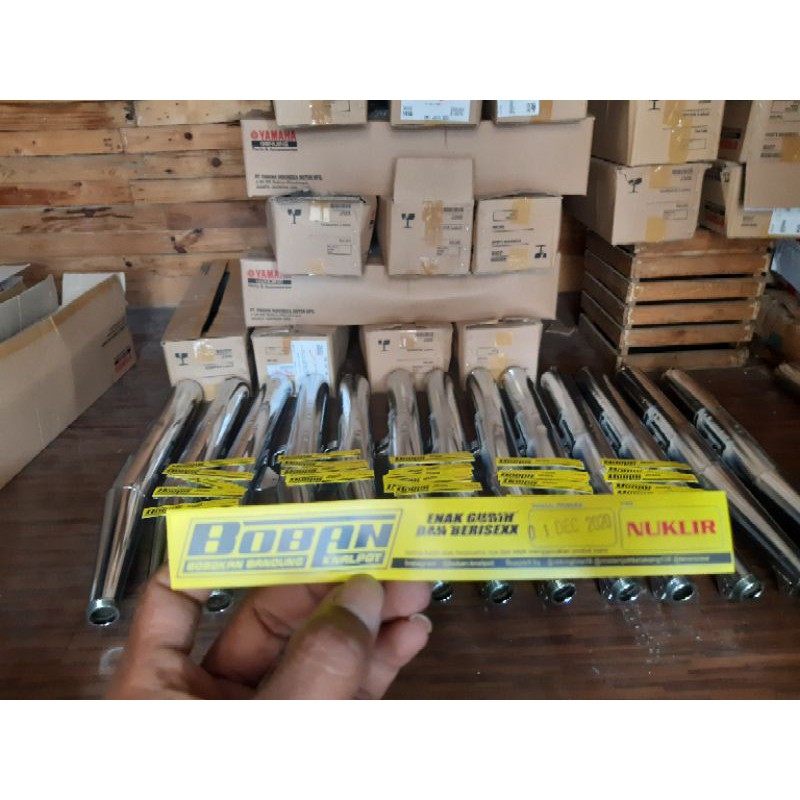 KNALPOT BOBAN NUKLIR LASER