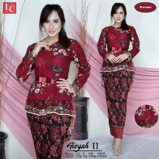 NEW KEBAYA AISYAH/KEBAYA TILLE/KEBAYA AURORA