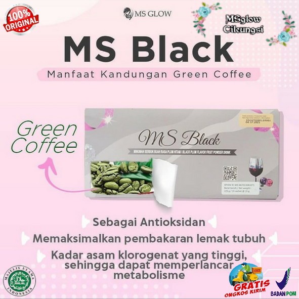 

MS BLACK PENURUN BERAT BADAN ALAMI MENGANDUNG BUAH PALM {STOK READY} ORIGINAL / BPOM/ ORDER HARI INI KIRIM HARI INI