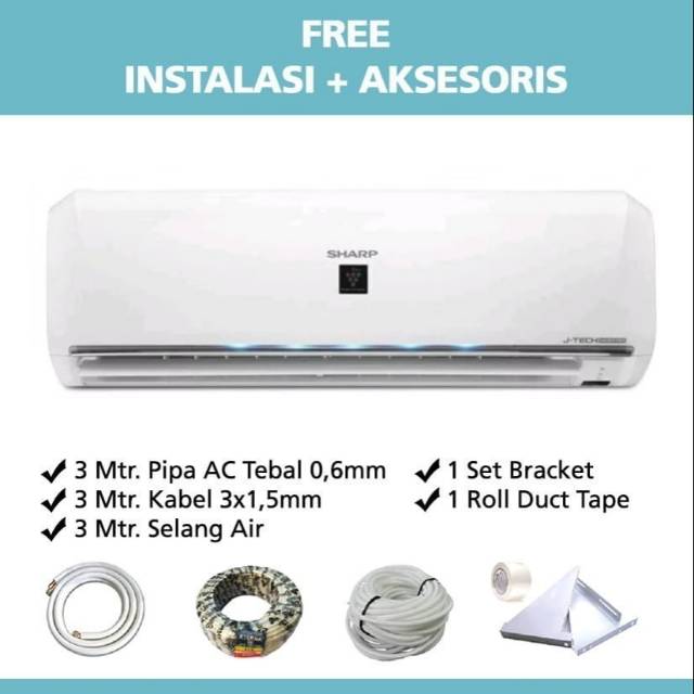 AC Sharp 1,5 PK Plasma Inverter AH-XP13UHY R32