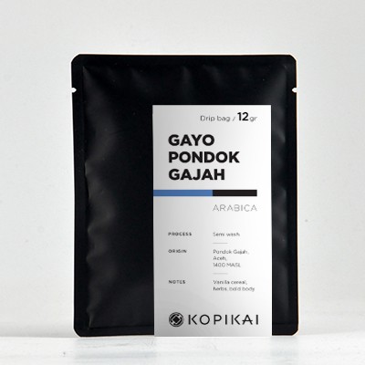 

Kopi Tetes - Drip Bag Gayo Pondok Gajah Arabica (SPECIALTY GRADE)