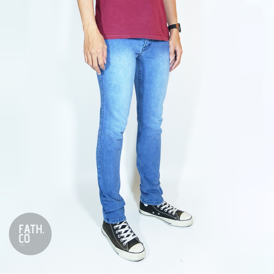 CELANA DENIM PANJANG SLIMFIT BLUEBLEACH