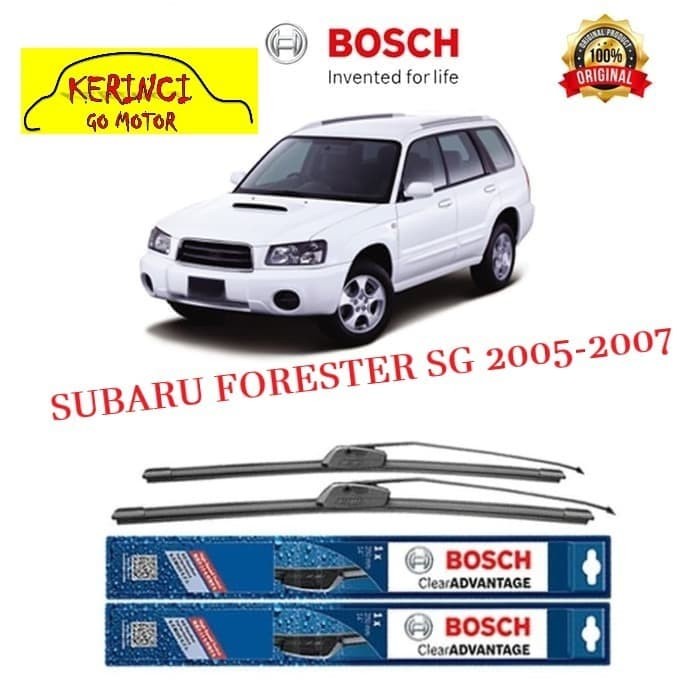 WIPER BOSCH CLEAR ADVANTAGE SUBARU FORESTER SG 2005-2007 21&quot; &amp; 19&quot;