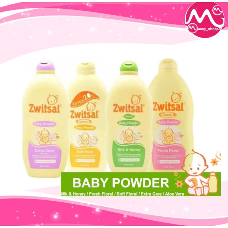 Zwitsal Baby Powder Natural / Zwitsal bedak tabur Bayi