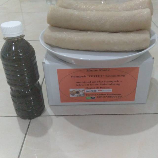 

Pempek Ontet Kemuning Palembang ( Pempek Lenjer besar)