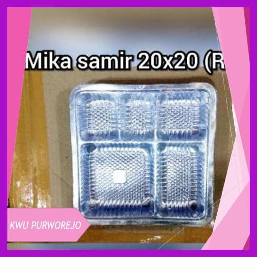 

Mika R10K samir 20x20 dan 18x 18 dus nasi R10- sekat dalaman kotak dos makan-mika dalam box