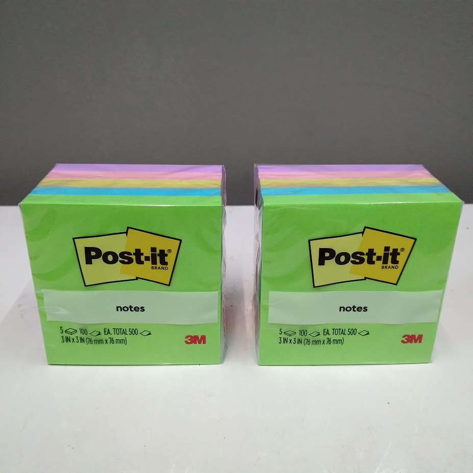

3M Post It Super Sticky Notes 654-5AU 3 inch x 3 inch