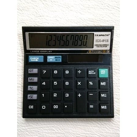 

CALCULATOR Kawachi K512 - KALKULATOR KAWACHI KX-512