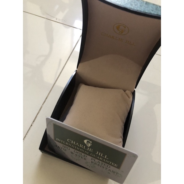 JAM TANGAN PRIA CHARLIE JILL 1534M original 1000% GARANSI MESIN 6 bulan