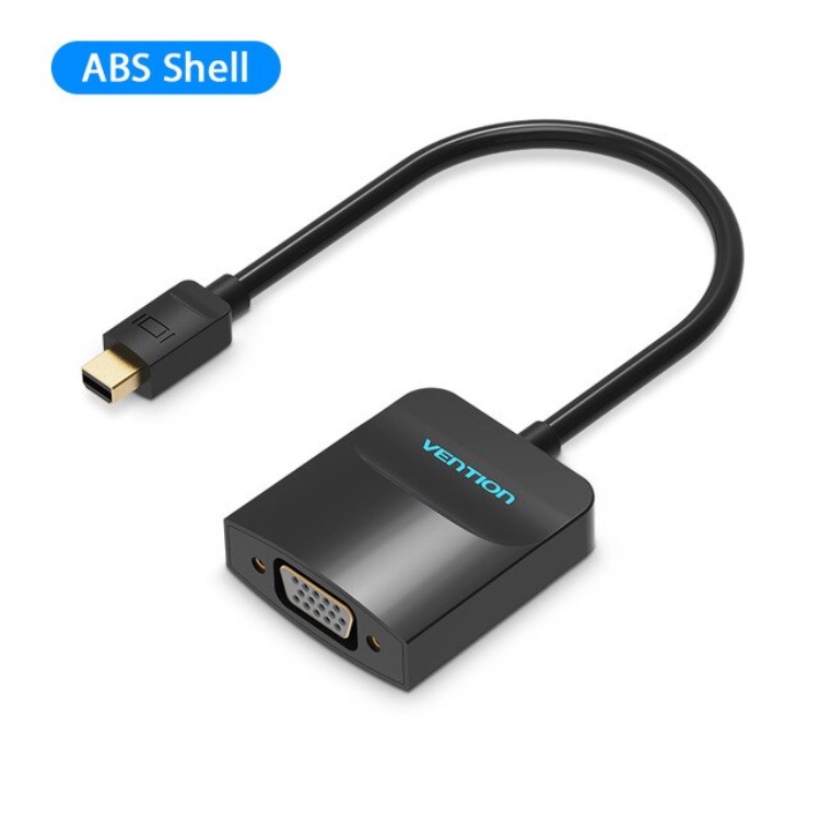 Vention [HBD] Converter Mini DP to VGA Pure - Hitam