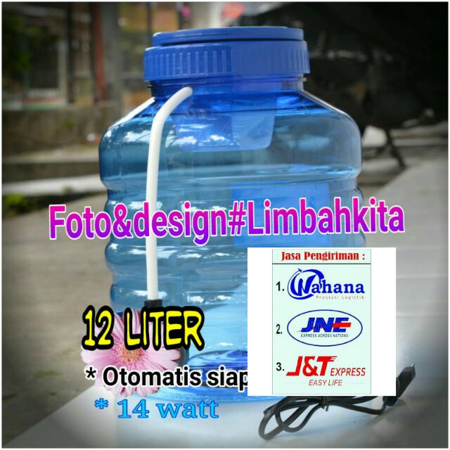 GALON DISPENSER BIOGLAS V2+, 12L khusus JNE, J&T dan sejenisnya