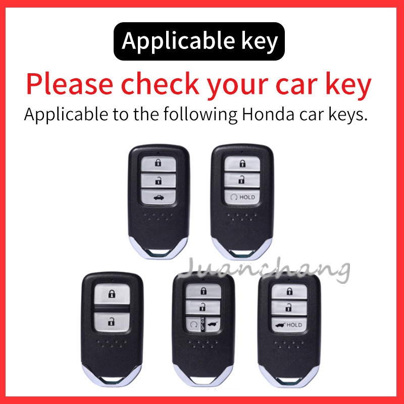 Case Kunci Remote Mobil Untuk Honda Civic City Accord CRV CR-V XR-V Odyssey Vezel Jade
