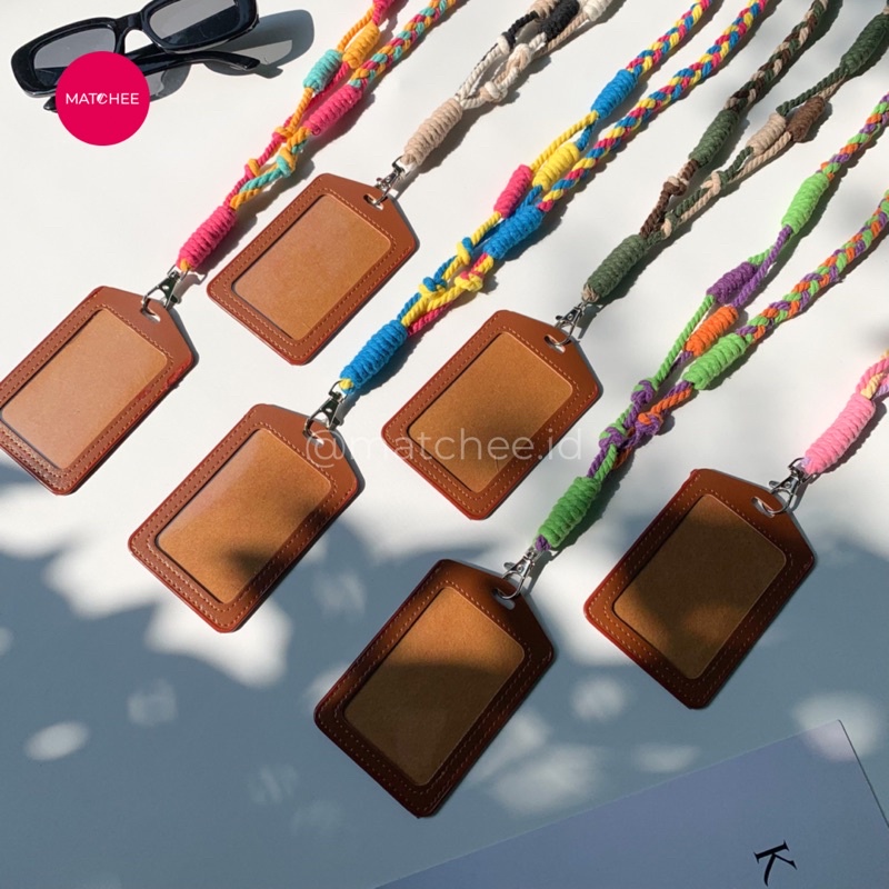 

[READY]Lanyard Name Tag Macrame
