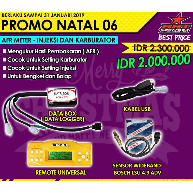 AFR Meter Injeksi dan Karburator