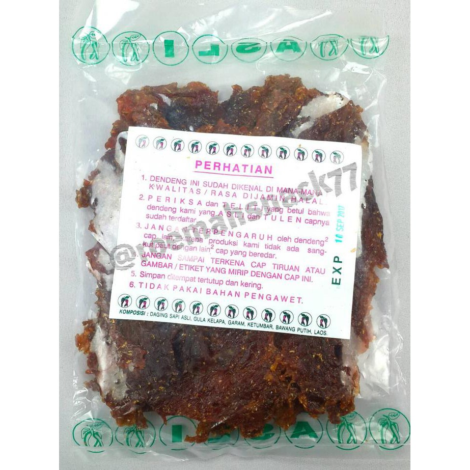 

Diskon Gila!! Dendeng Sapi Istimewa Cap CABE