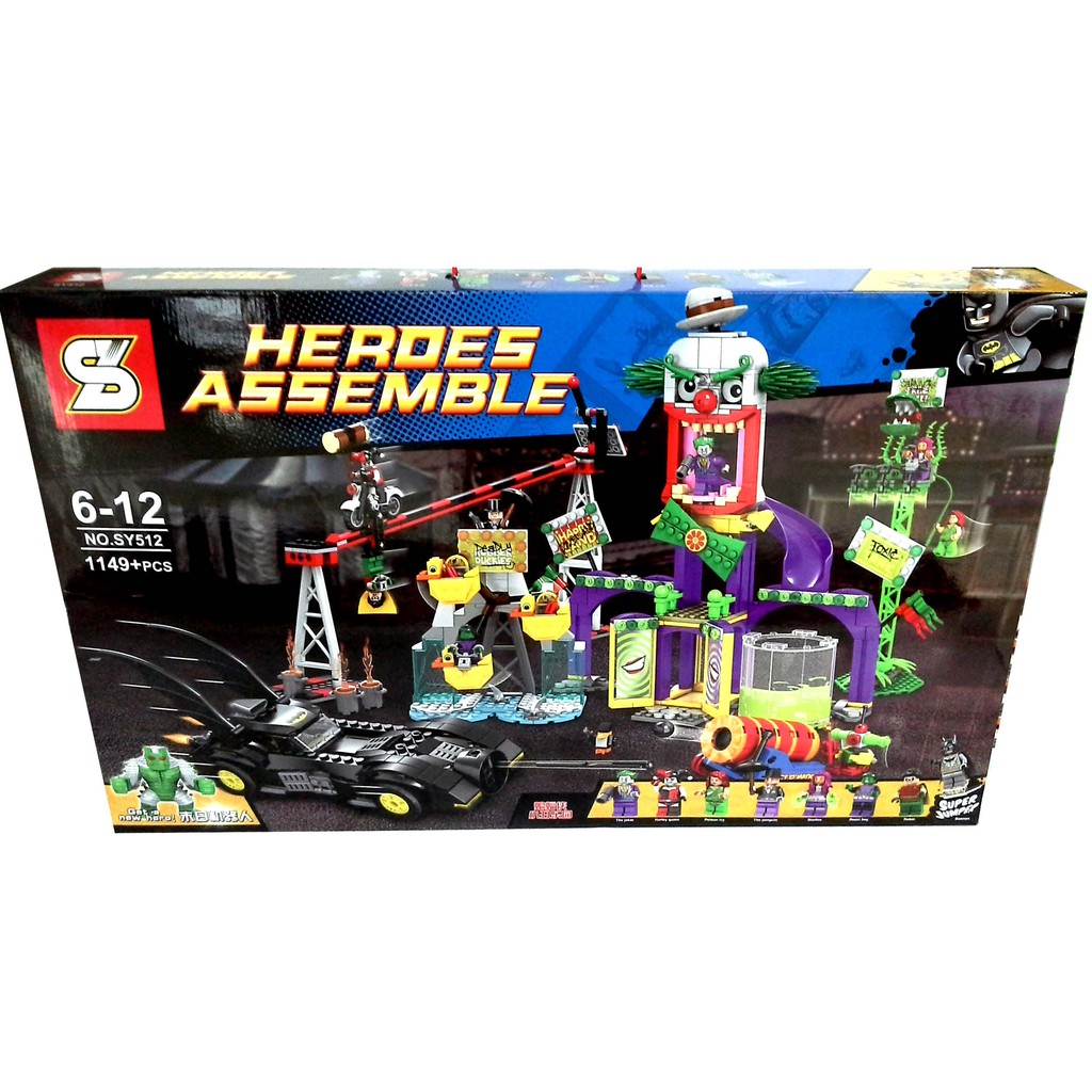 Lego SY 512 Heroes Assemble - Batman Jokerland