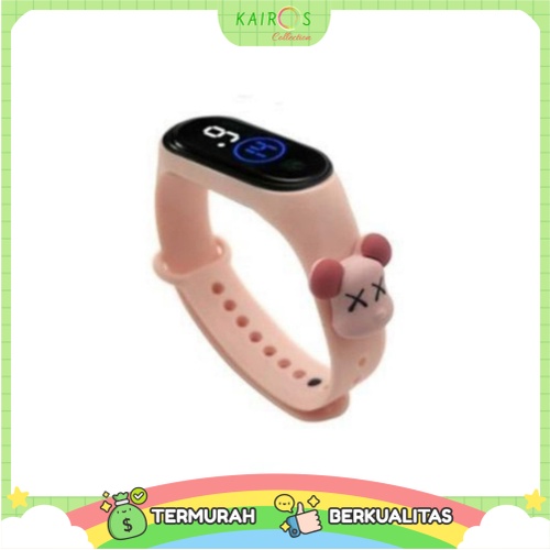 Jam Tangan Anak LED Digital Elektronik Motif Karakter Kartun