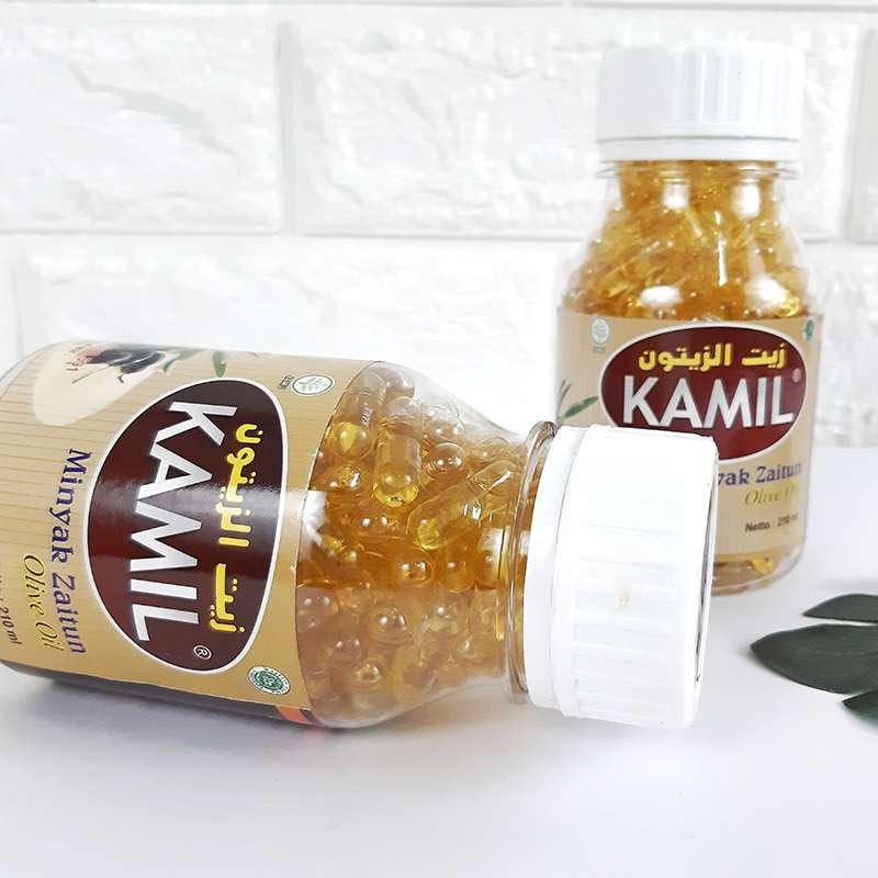 [100%ORI] Kamil Minyak Zaitun 210 kapsul - Kamil Extra Virgin Olive Oil Kapsul - MINYAK ZAITUN - EXT