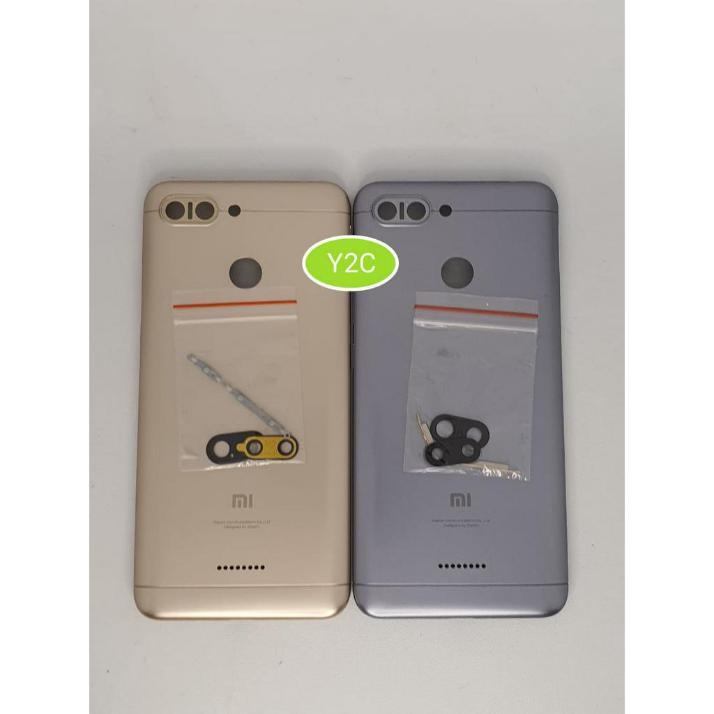 BACK COVER / BACK CASE / TUTUP BELAKANG / TUTUP BATRE / BATERAI XIAOMI REDMI 6 1 SIM
