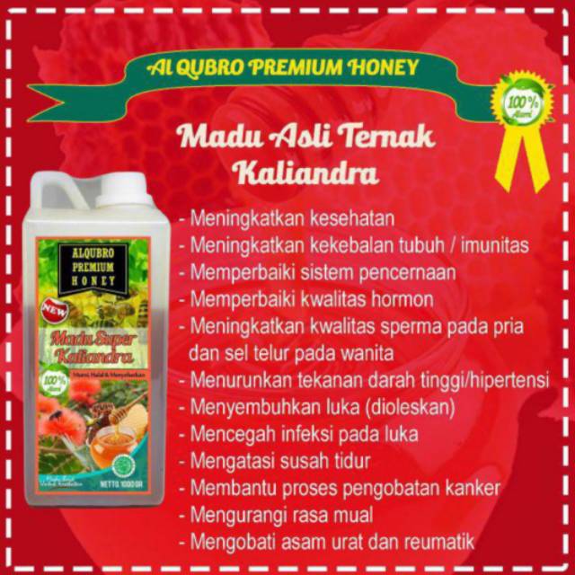 

Madu Kaliandra Al Qubro Premium Honey